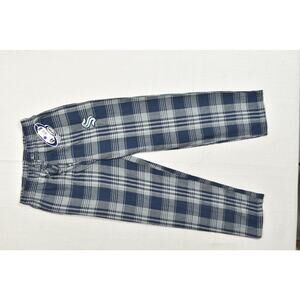 NEW Concepts Sports Seattle Mariners Casual Sleep pants Size S Small Plaid